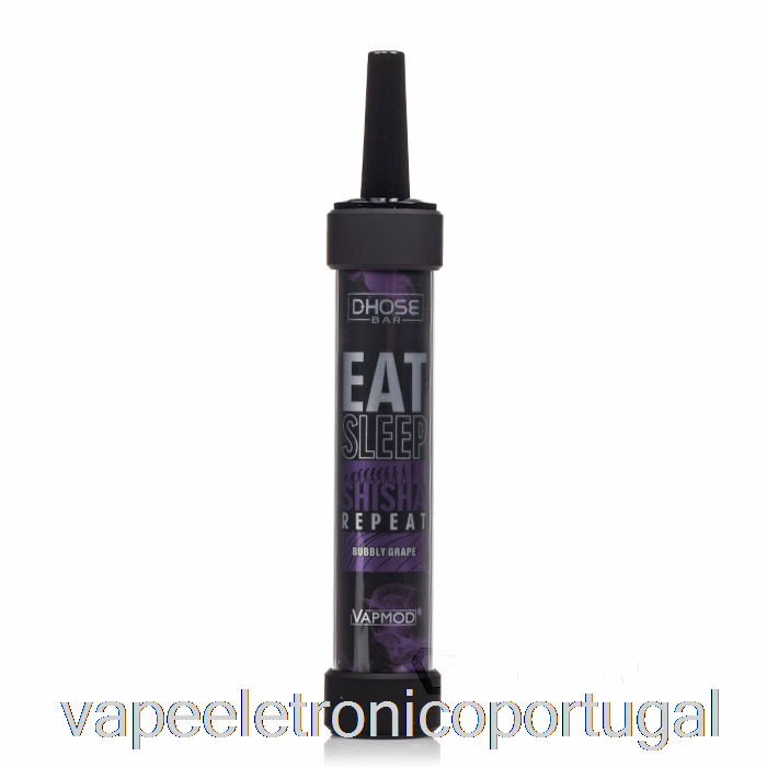 Vape Eletrônico Vapmod Dhose Bar 12000 Uva Borbulhante Descartável